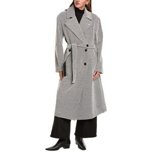 Proenza Schouler White Label Womens Ronan Wool-Blend Coat, White